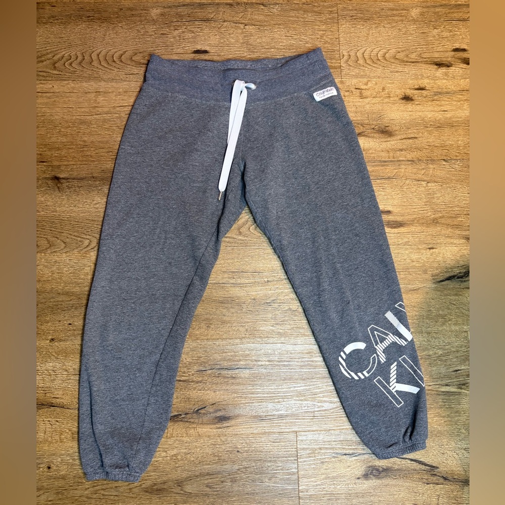 Calvin Klein Gray Performance Sweatpants